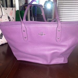 Coach Purple Bag